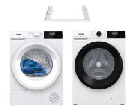ZESTAW Gorenje Suszarka D2HNE7E+Pralka WNHEI72SAS+Łącznik SKHNE70W - 1551485 - zdjęcie 1